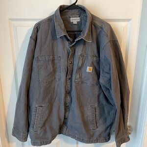 Carhartt men’s lined shirt jacket xl
